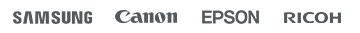 Samsung   Canon   Epson   Ricoh